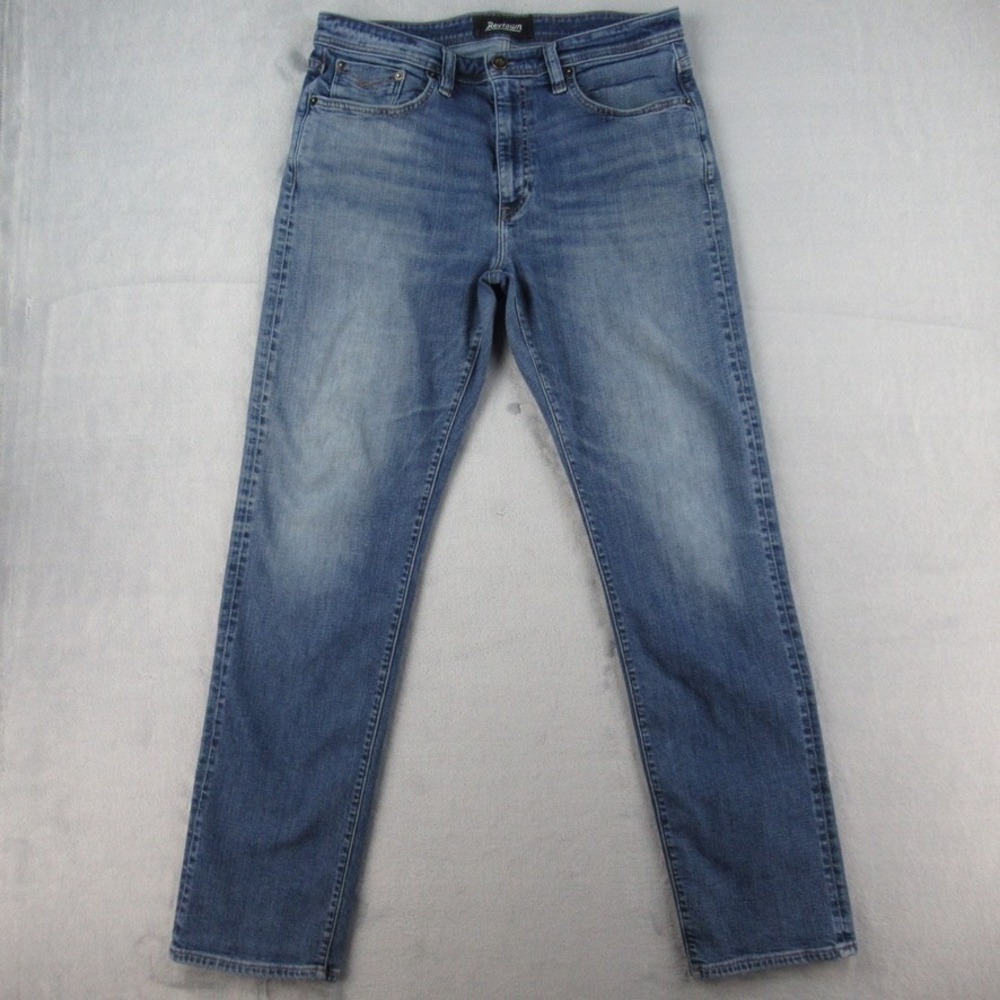 Revtown Automatic Decade Denim Mens Jean W34 L32 Medium Wash Slim Straight